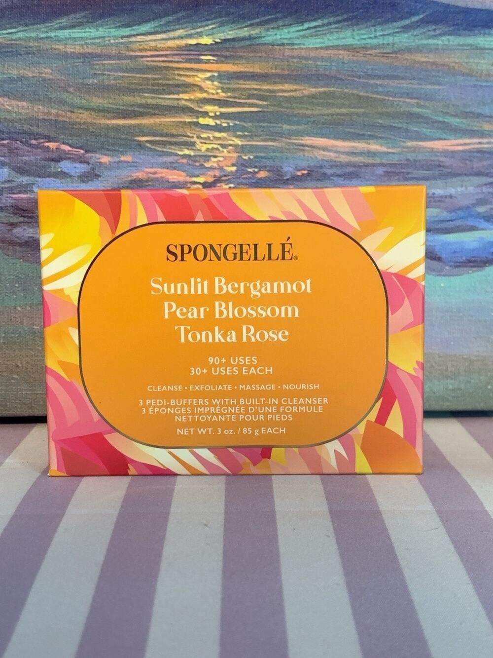 Spongellé Pedi Buffer Trio Set